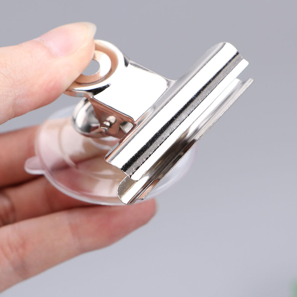 5Pcs Stainless Suction Clips S - Home Bathroom Window recension och pris