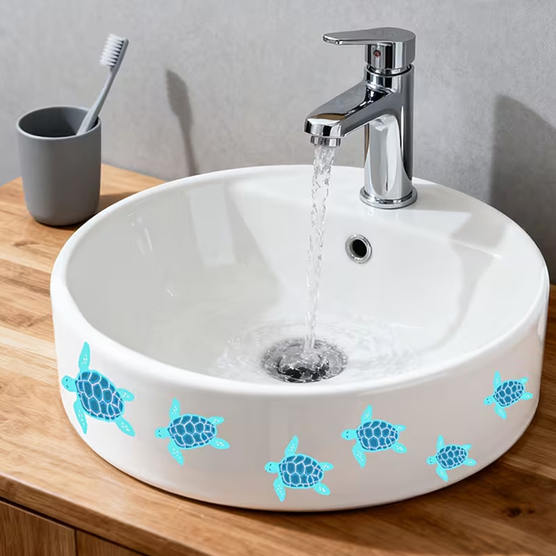 1PC Glow-in-the-Dark Turtle Ba - Jet Home Bathroom recension och pris