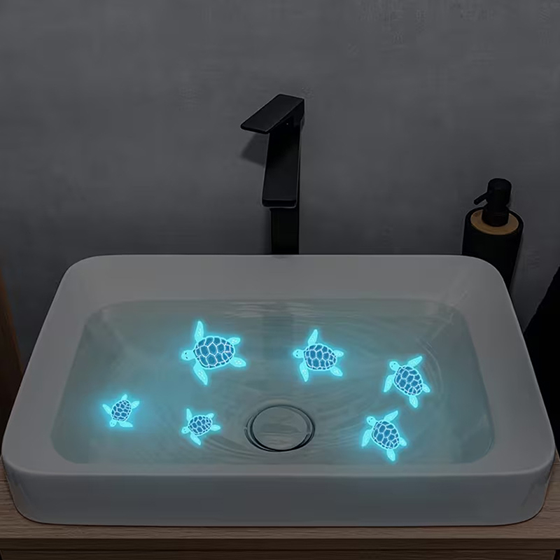 1PC Glow-in-the-Dark Turtle Ba - Jet Home Bathroom recension och pris