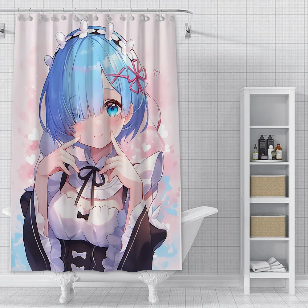 Shower Curtain Waterproof Poly - Home Bathroom Reno recension och pris