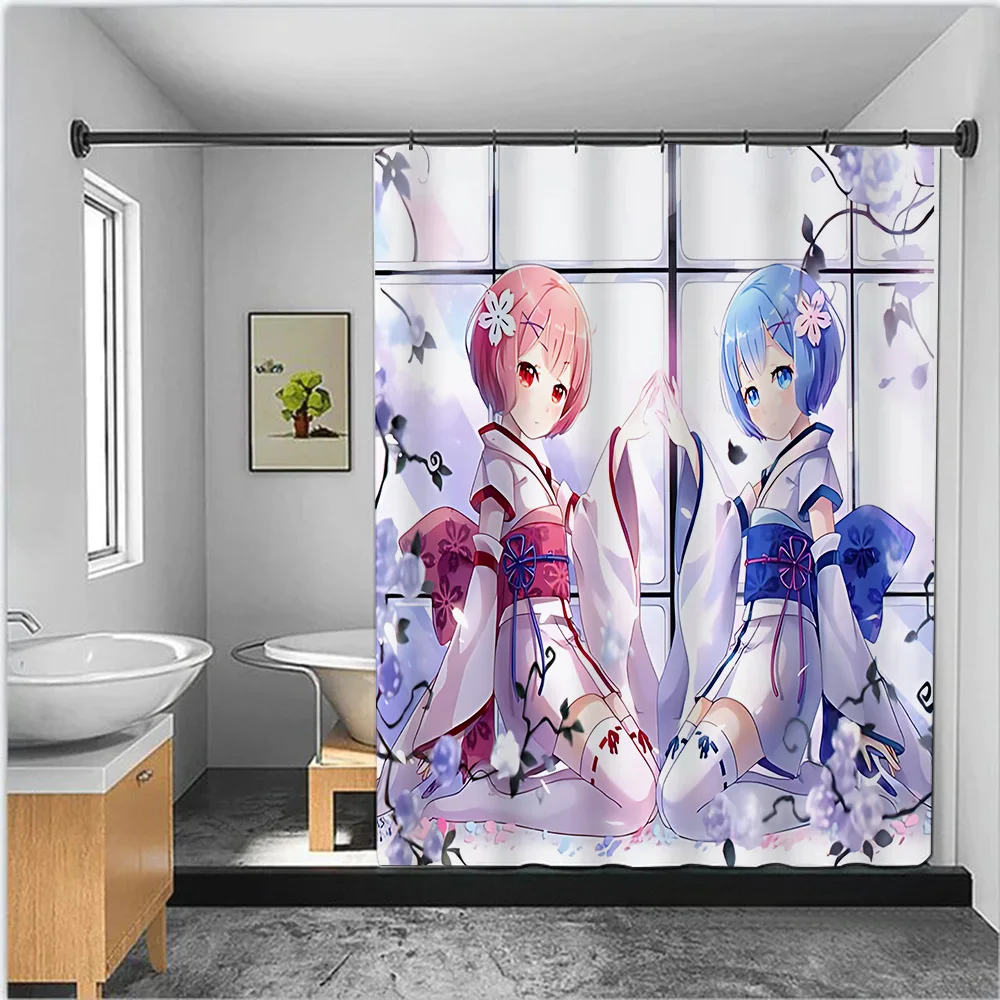 Shower Curtain Waterproof Poly - Home Bathroom Reno recension och pris