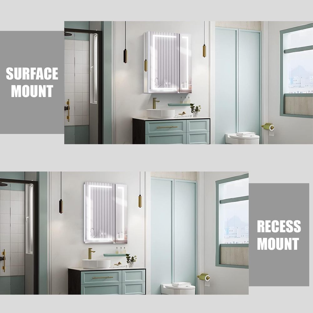 Illuminated Bathroom Mirror Ca - Bathroom Cabinet Mirror recension och pris