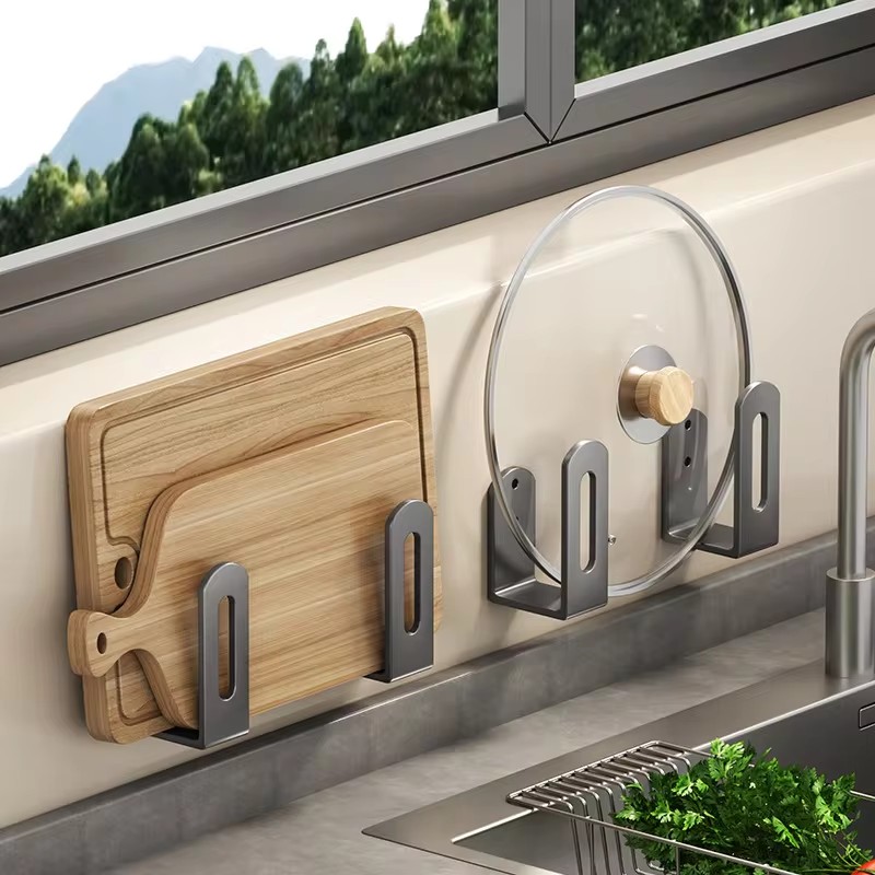 2pcs/set Pot Lid Rack Pot Cove - Tiny Home Bathroom Kitchen recension och pris