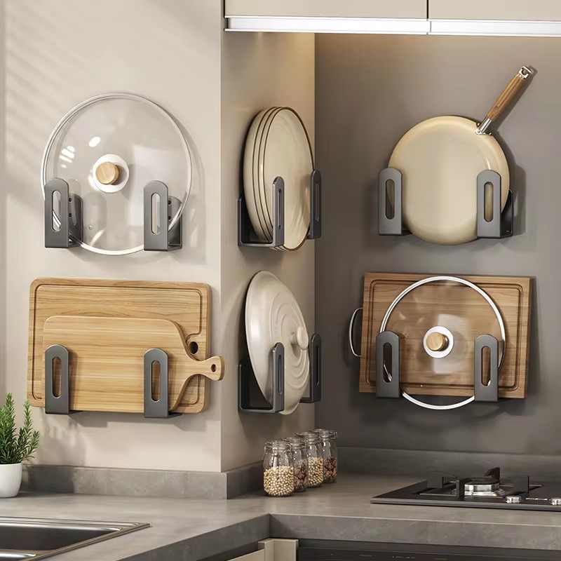 2pcs/set Pot Lid Rack Pot Cove - Tiny Home Bathroom Kitchen recension och pris