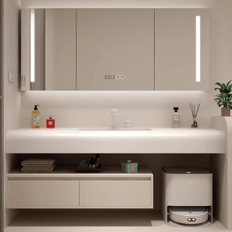 &c Luxury European Floating Ba - Bathroom Cabinet Mirror recension och pris