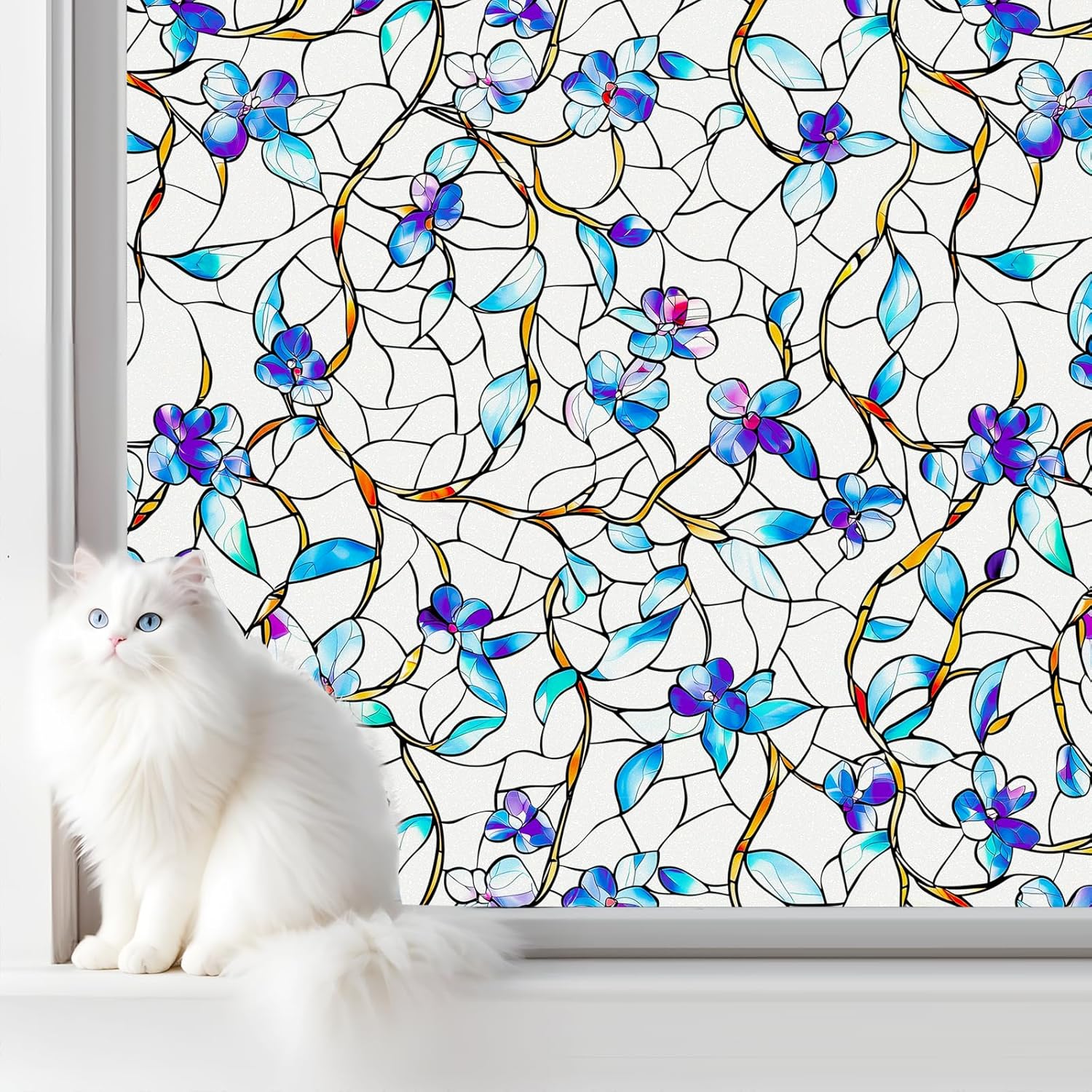 Frosted Glass Window Film, UV  - Home Bathroom Window Tint recension och pris