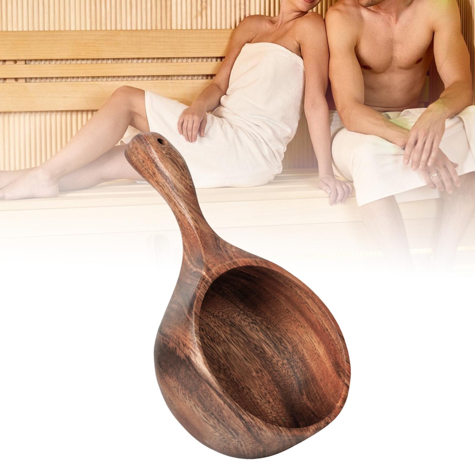 Wooden Sauna Ladle,Household U - Home Bathroom With Sauna recension och pris