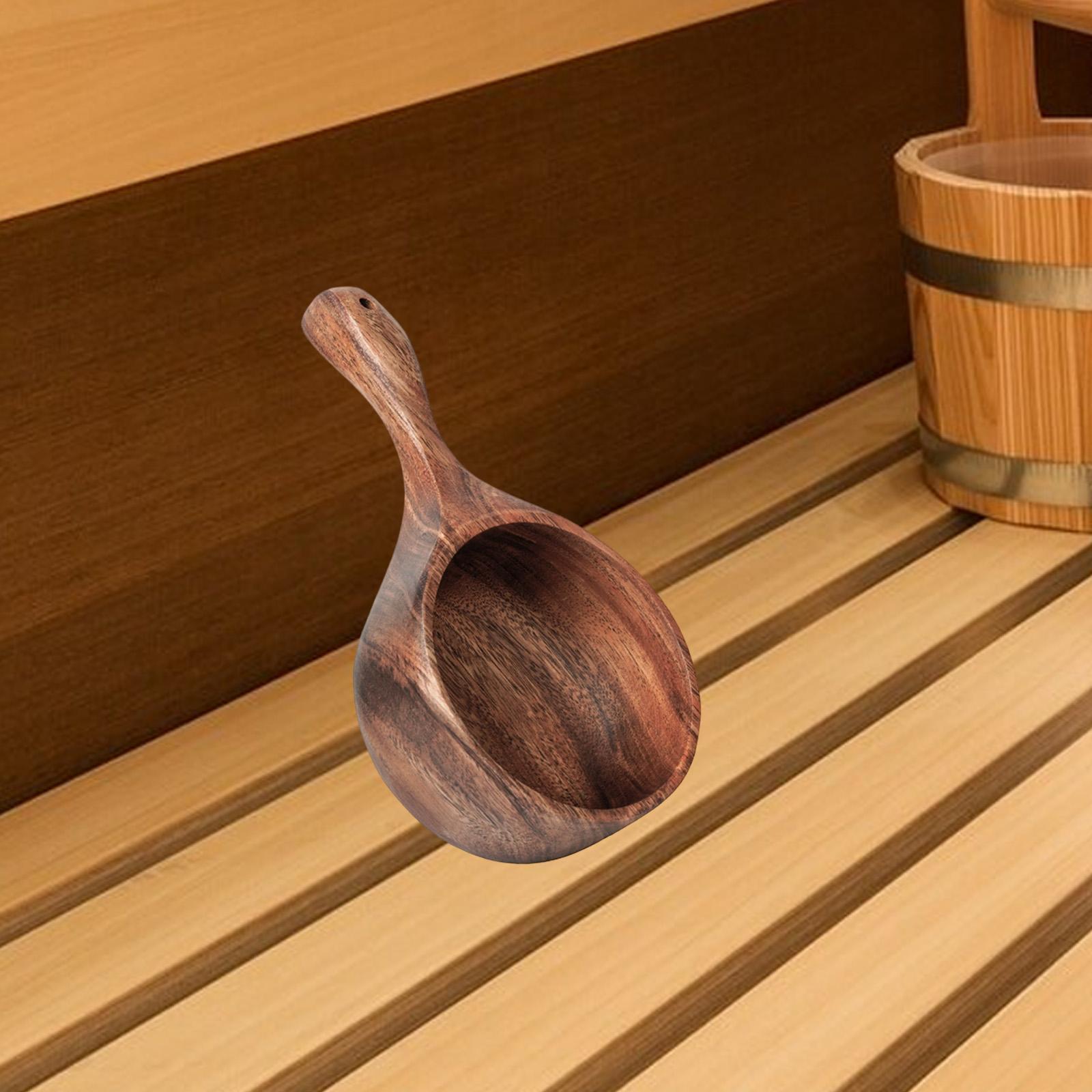 Wooden Sauna Ladle,Household U - Home Bathroom With Sauna recension och pris