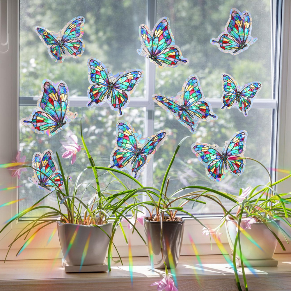 Butterfly Sun Catcher Window S - Home Bathroom Window recension och pris