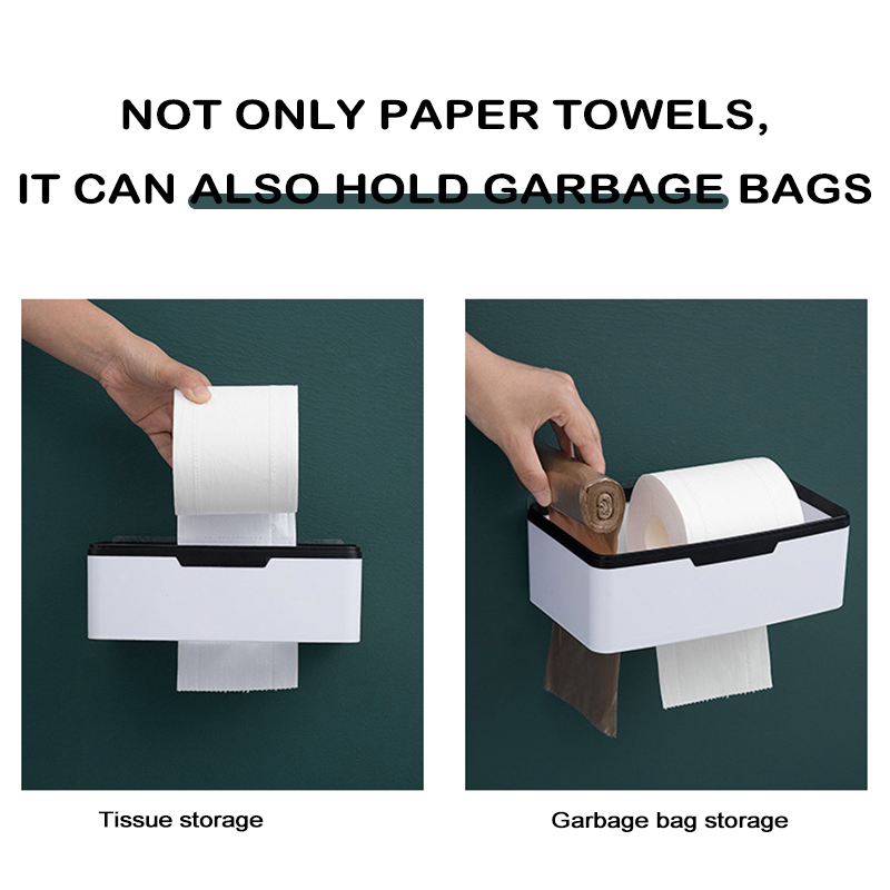 Bathroom Kitchen Tissue Box To - Toilet Paper Holder recension och pris