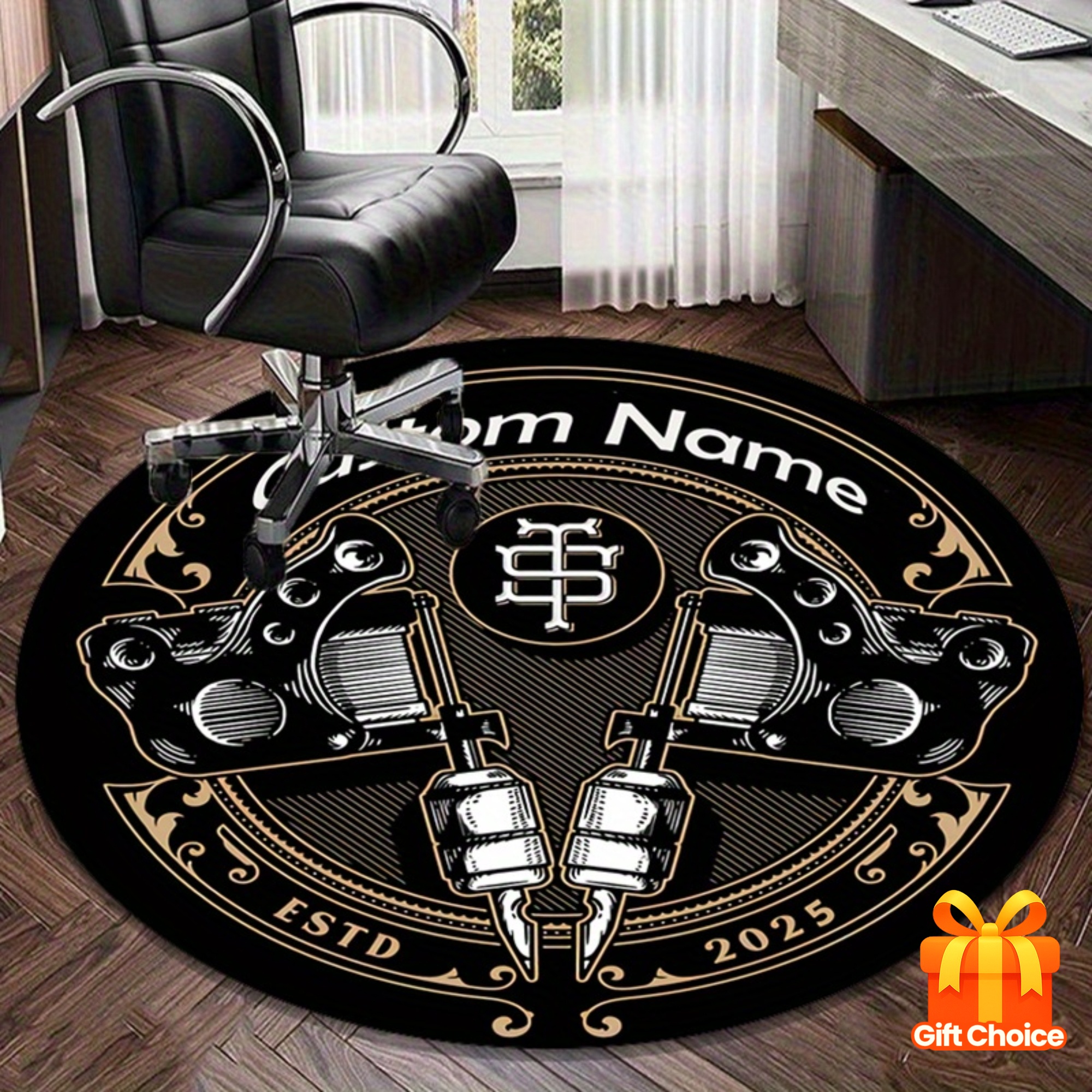 Custom Name Vintage Tattoo Mac - Home Bathroom Name recension och pris