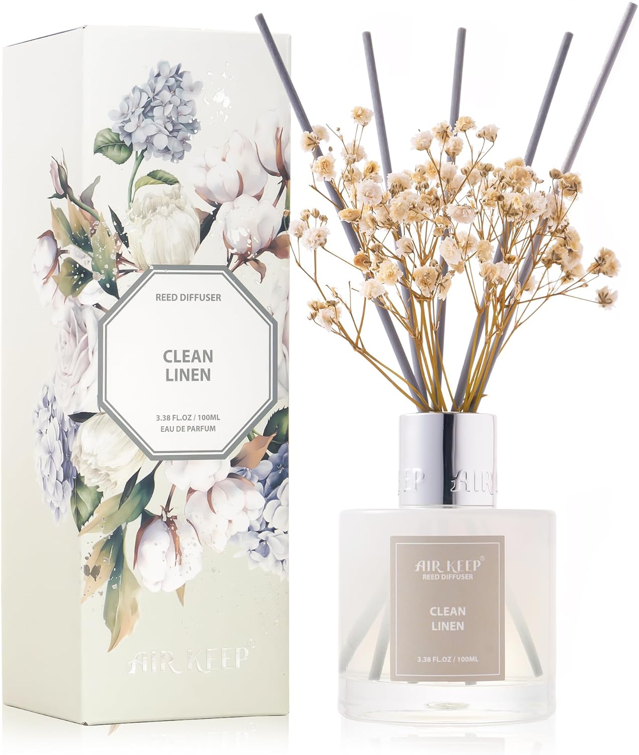 Reed Diffuser Set, 3.38 fl oz  - Home Bathroom Shelf recension och pris