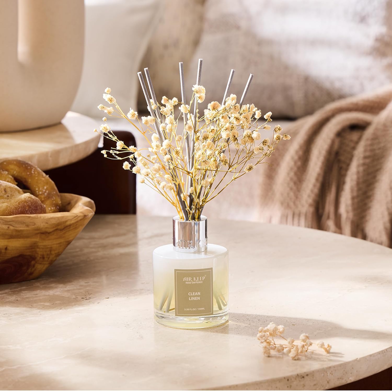 Reed Diffuser Set, 3.38 fl oz  - Home Bathroom Shelf recension och pris