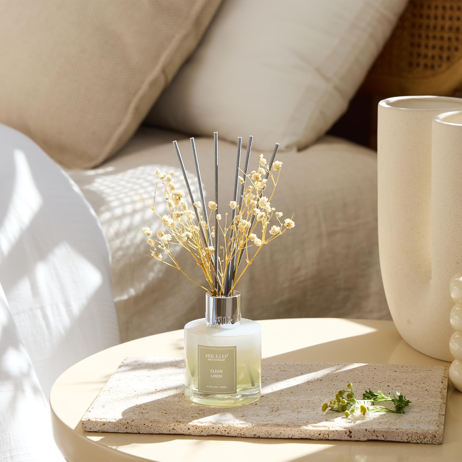 Reed Diffuser Set, 3.38 fl oz  - Home Bathroom Shelf recension och pris