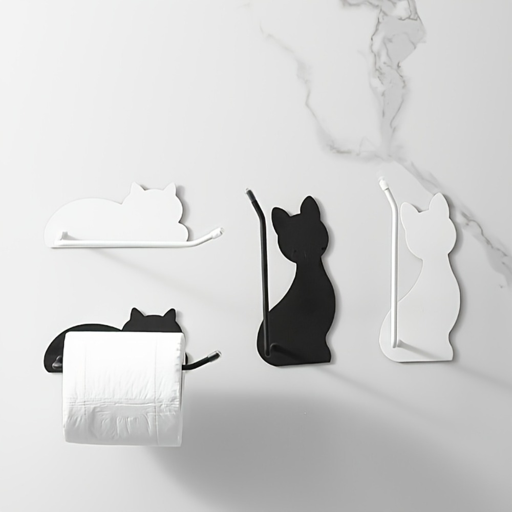 Cat Shaped Wall Mounted Toilet - Toilet Paper Holder recension och pris