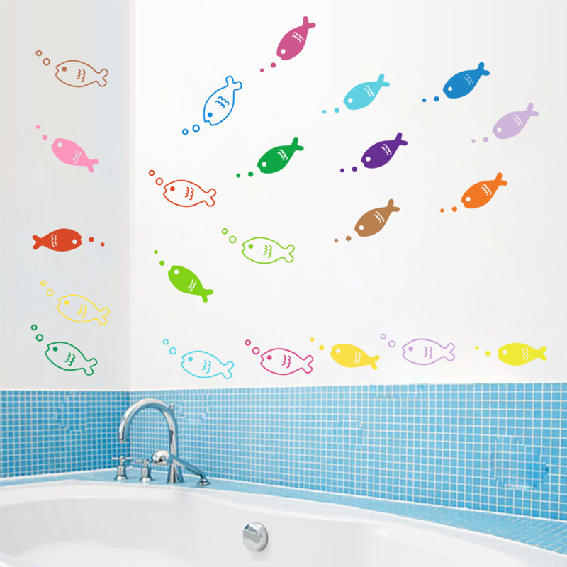 Cute Fishes Whale Shark Sealif - Home Bathroom Tiles recension och pris