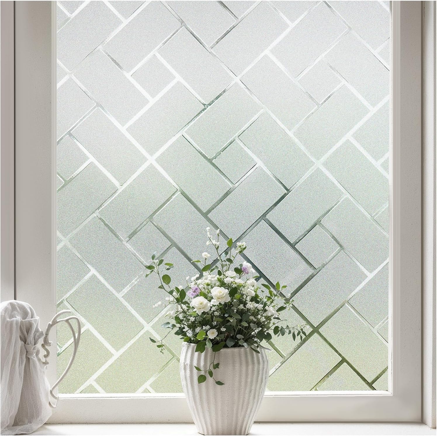 Frosted Window Privacy Film St - Home Bathroom Window recension och pris