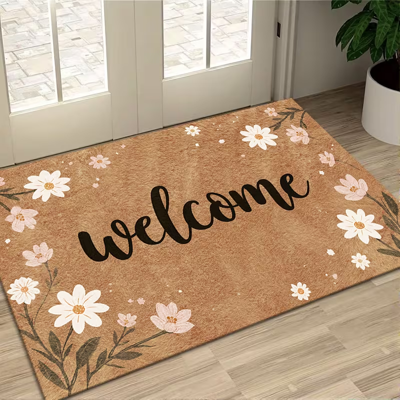 Lavender Welcome Mat Is Suitab - Zara Home Bathroom Mat recension och pris