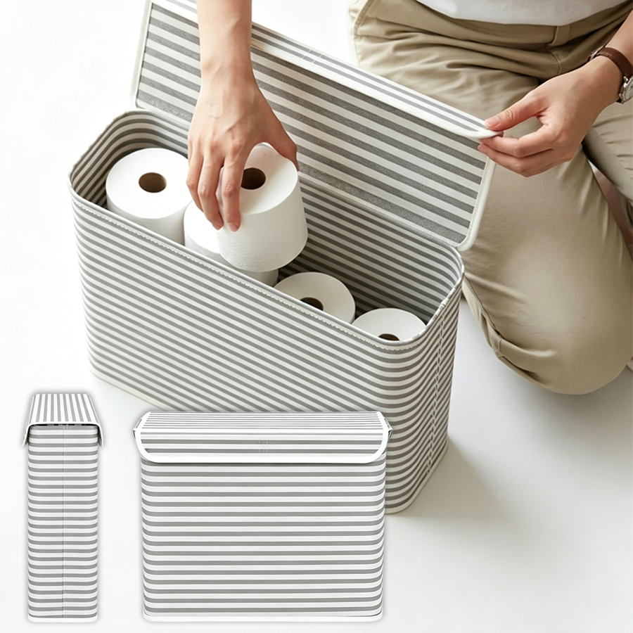 1pc Foldable Toilet Paper Stor - Toilet Paper Holder recension och pris
