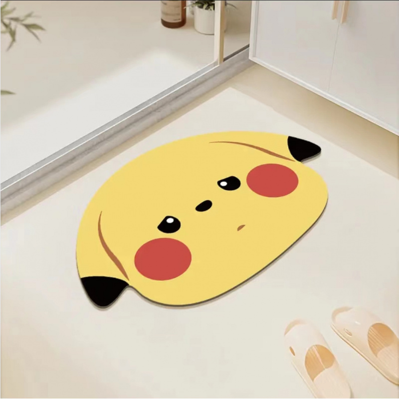 VIKAMA Alien Cartoon Diatom Mu - Zara Home Bathroom Mat recension och pris