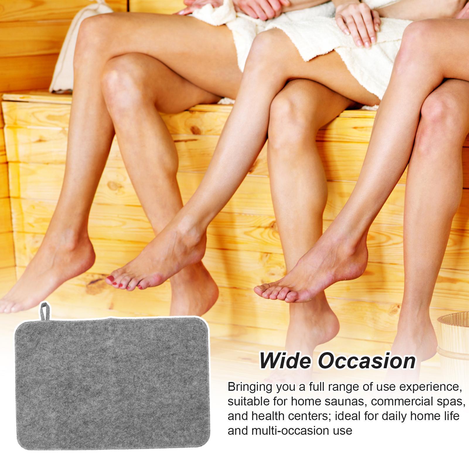 50x33cm Sauna Mat 2pcs Sauna S - Home Bathroom With Sauna recension och pris