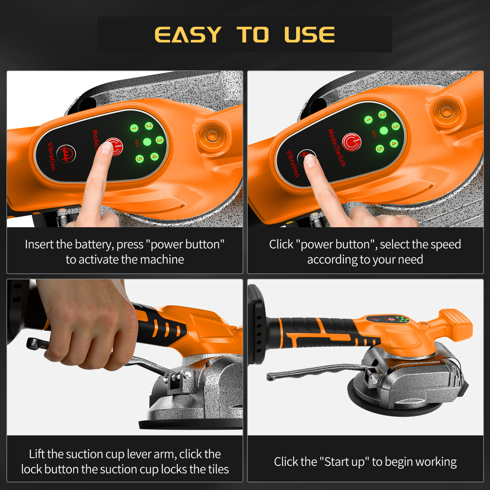 Cordless Tile Vibrating Tool M - Home Bathroom Tiles recension och pris