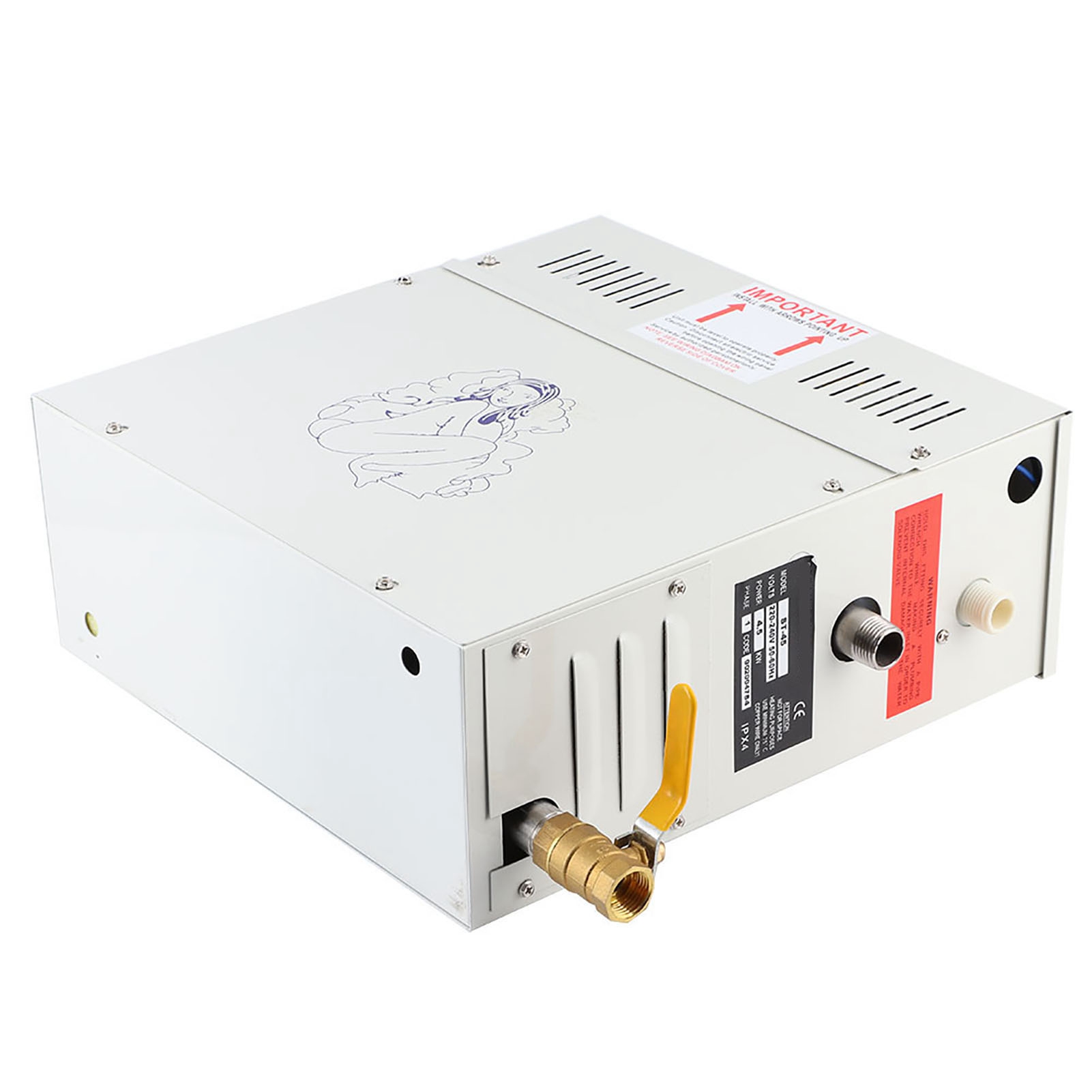 4.5KW 220V Steam Generator Sho - Home Bathroom With Sauna recension och pris