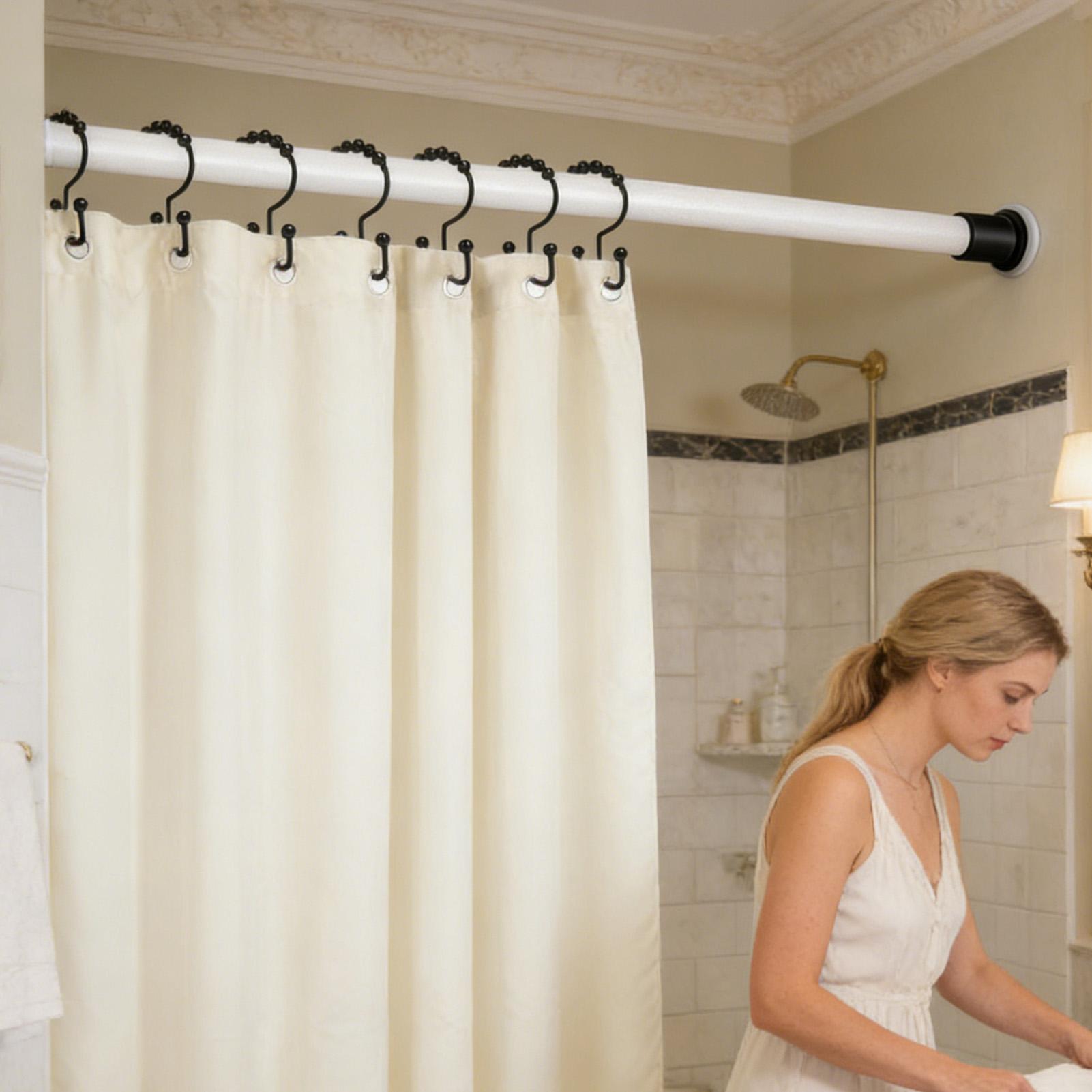 Metal Shower Hooks 12 Pieces D - Home Bathroom Window recension och pris