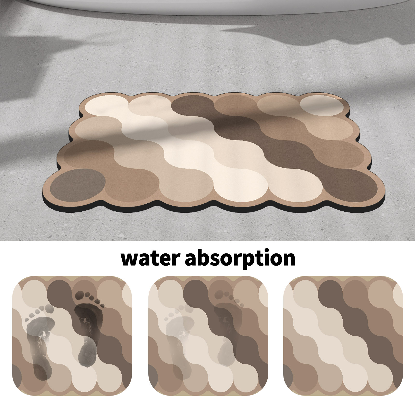 Luxury Diatomite Bathroom Show - Zara Home Bathroom Mat recension och pris