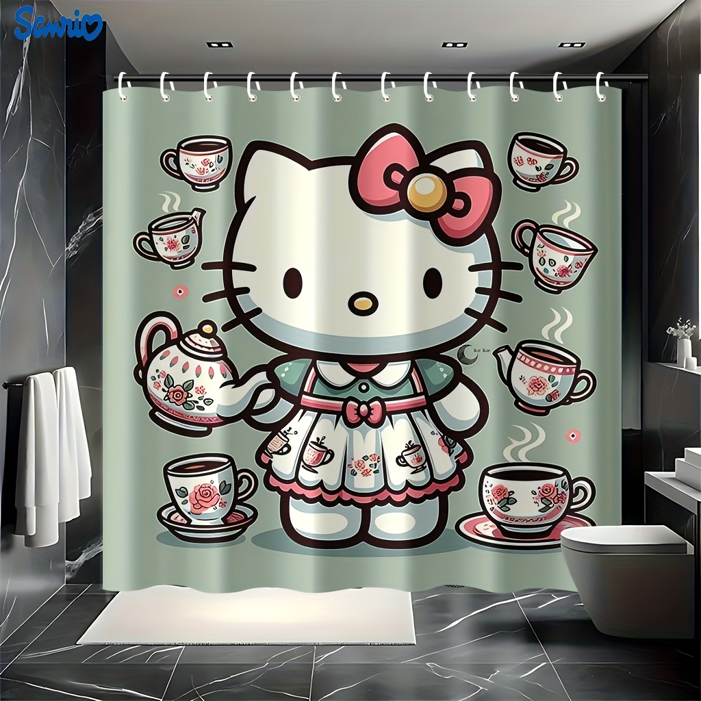 Sanrio 1pc Hello Kitty Pattern - Home Bathroom Partition recension och pris