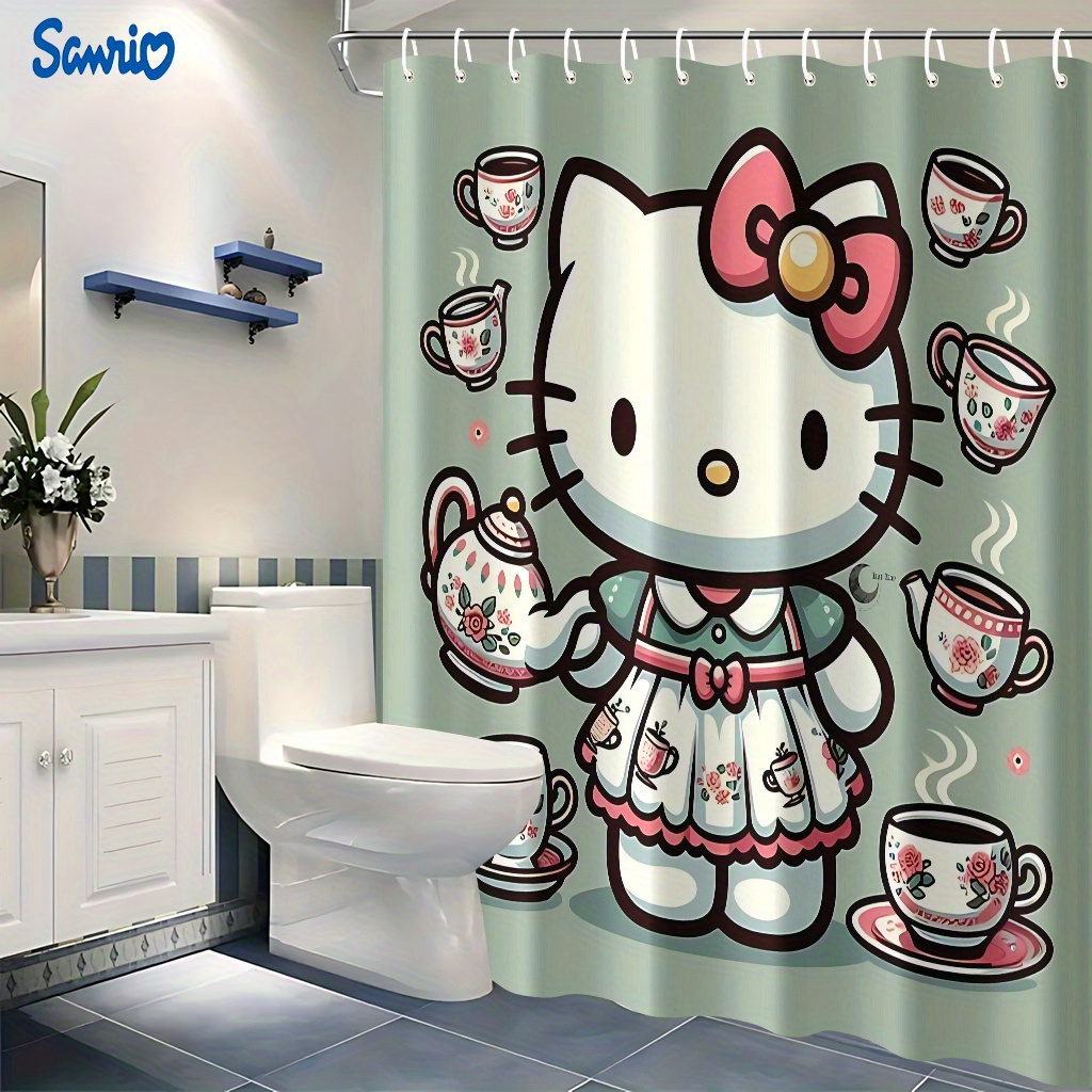 Sanrio 1pc Hello Kitty Pattern - Home Bathroom Partition recension och pris