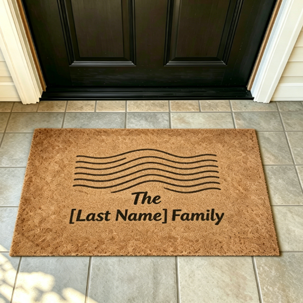 Family Name Custom Non-slip Do - Home Bathroom Name recension och pris