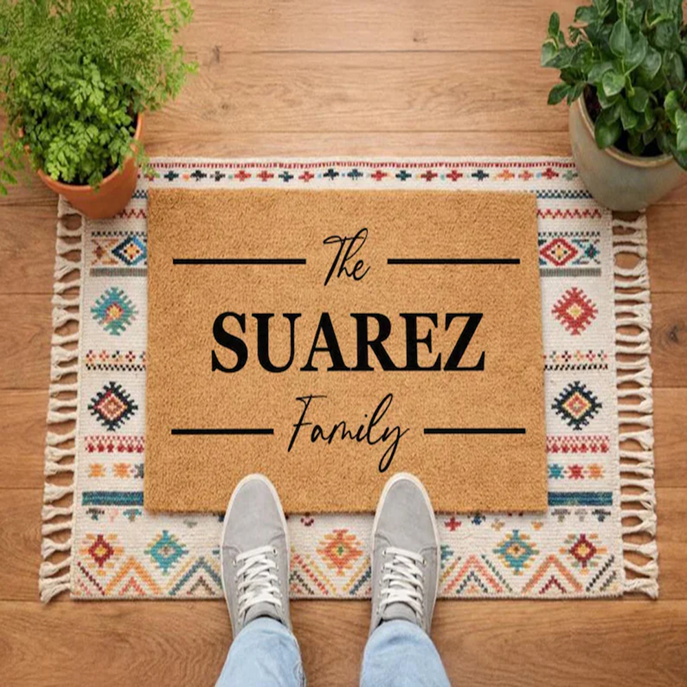 Family Name Custom Non-slip Do - Home Bathroom Name recension och pris
