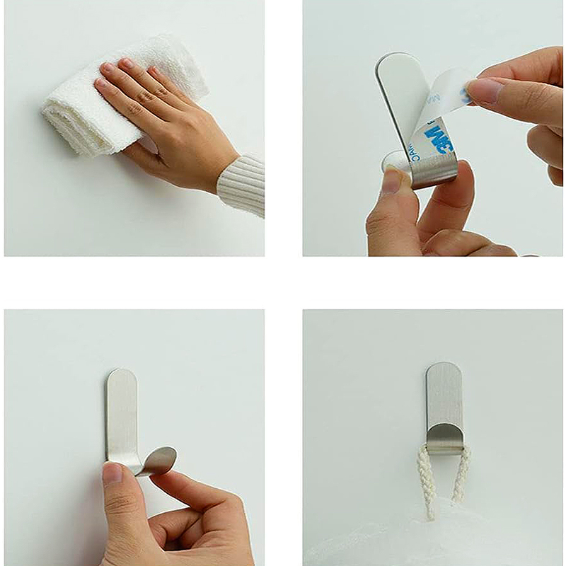 Self Adhesive Strong Wall Hook - Tiny Home Bathroom Kitchen recension och pris