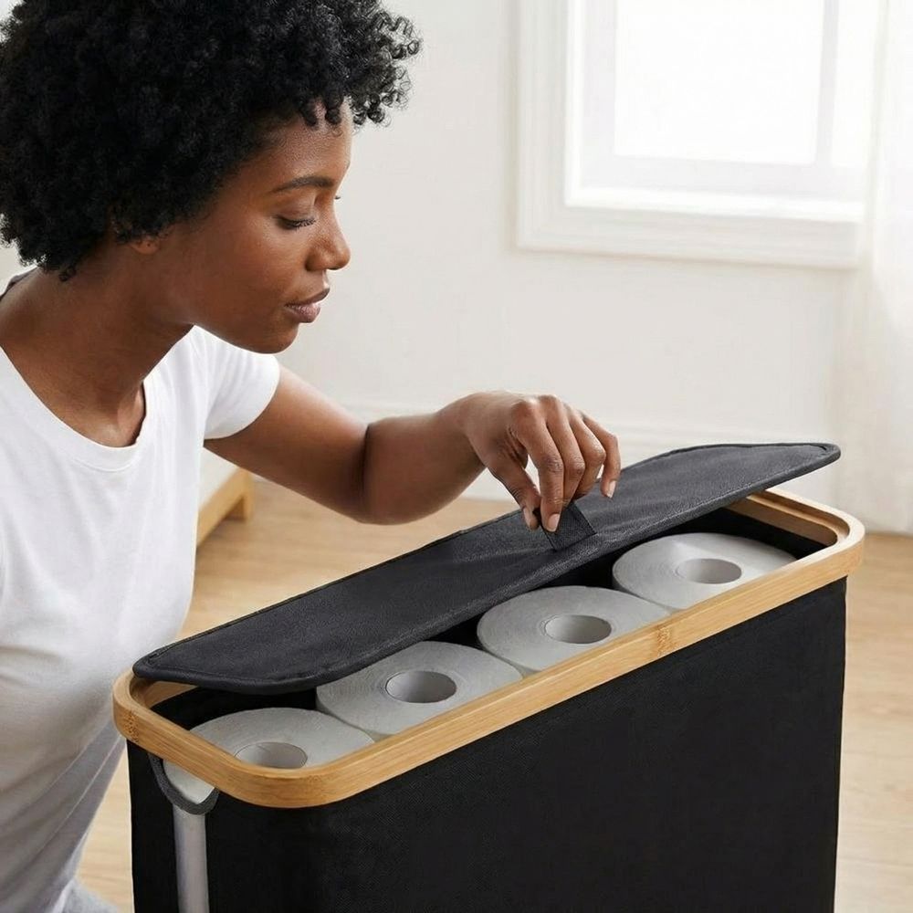 Large Capacity Toilet Paper St - Toilet Paper Holder recension och pris