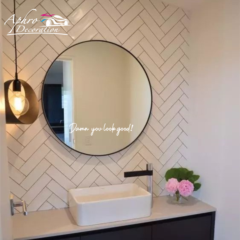You Look Good Dainty Mirror St - Home Goods Bathroom Mirrors recension och pris